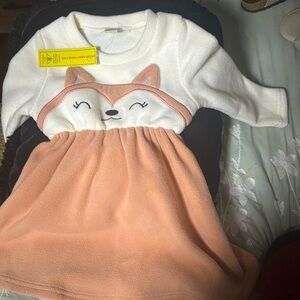 Cute Fox Dress for Kids